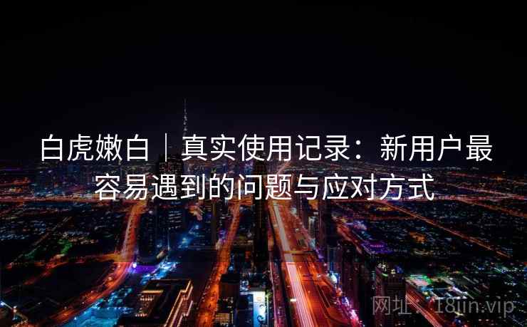 白虎嫩白｜真实使用记录：新用户最容易遇到的问题与应对方式  第1张