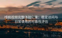 樱桃视频完整体验记录：稳定访问与日常使用的可靠性评估