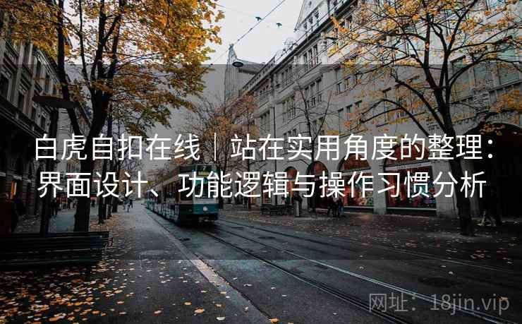 白虎自扣在线｜站在实用角度的整理：界面设计、功能逻辑与操作习惯分析  第1张