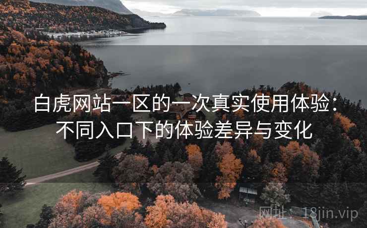 白虎网站一区的一次真实使用体验:不同入口下的体验差异与变化 第1张 白虎网站一区的一次真实使用体验:不同入口下的体验差异与变化 第1张