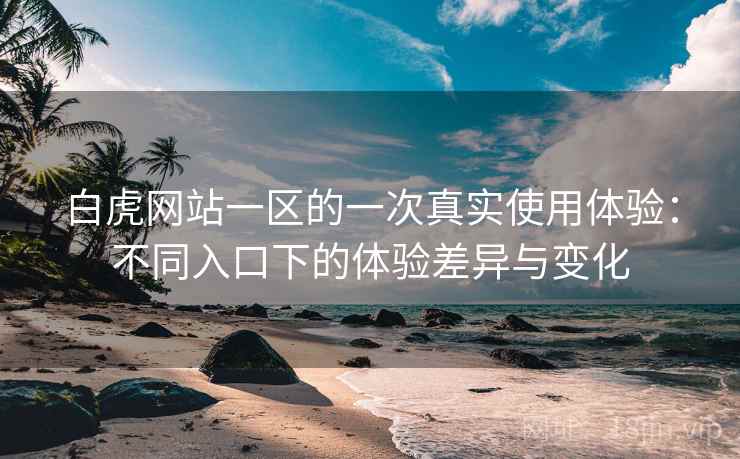 白虎网站一区的一次真实使用体验:不同入口下的体验差异与变化 第2张 白虎网站一区的一次真实使用体验:不同入口下的体验差异与变化 第2张