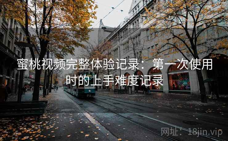 蜜桃视频完整体验记录:第一次使用时的上手难度记录 第2张 蜜桃视频完整体验记录:第一次使用时的上手难度记录 第2张