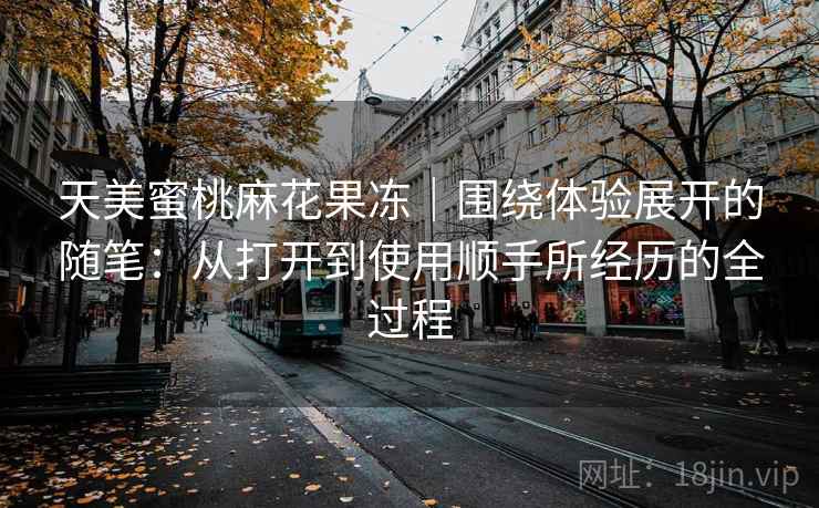天美蜜桃麻花果冻|围绕体验展开的随笔:从打开到使用顺手所经历的全过程 第2张 天美蜜桃麻花果冻|围绕体验展开的随笔:从打开到使用顺手所经历的全过程 第2张